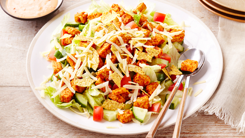 meet free taco salad